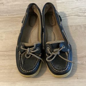 Sperry Black Leather